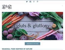 Tablet Screenshot of glutsandgluttony.com